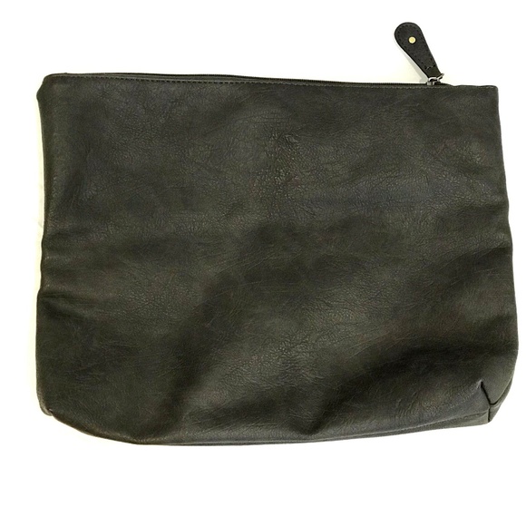 slouchy clutch bag